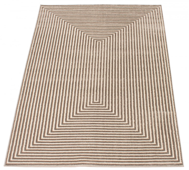 Kiah Taupe 4'7\" x 6'7\" Area Rug
