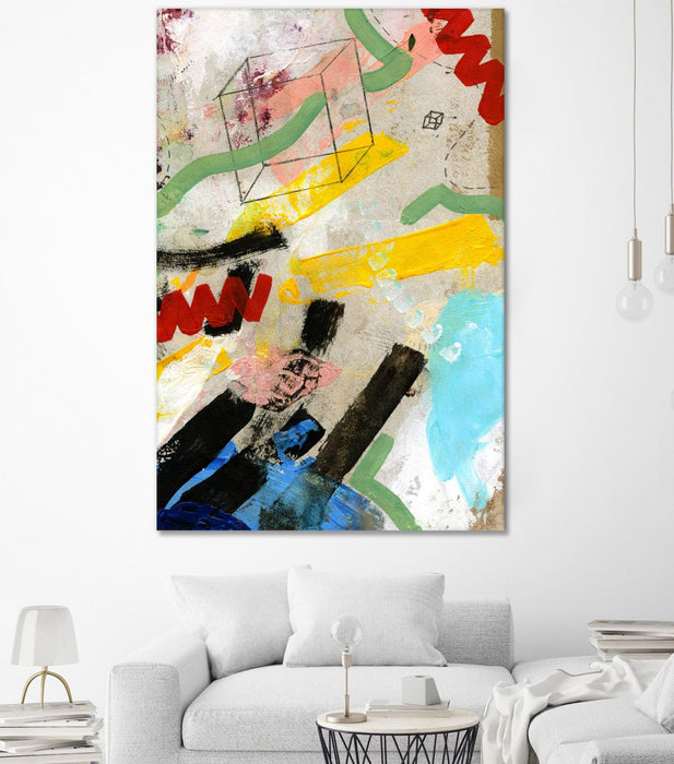 \"Palette 2\" Giant Art 84x54 Wall Art