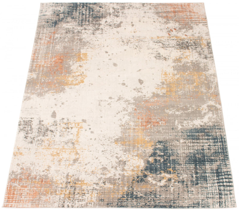 Diana Light Grey Rug 6'7\" X 9'6\" Area Rug