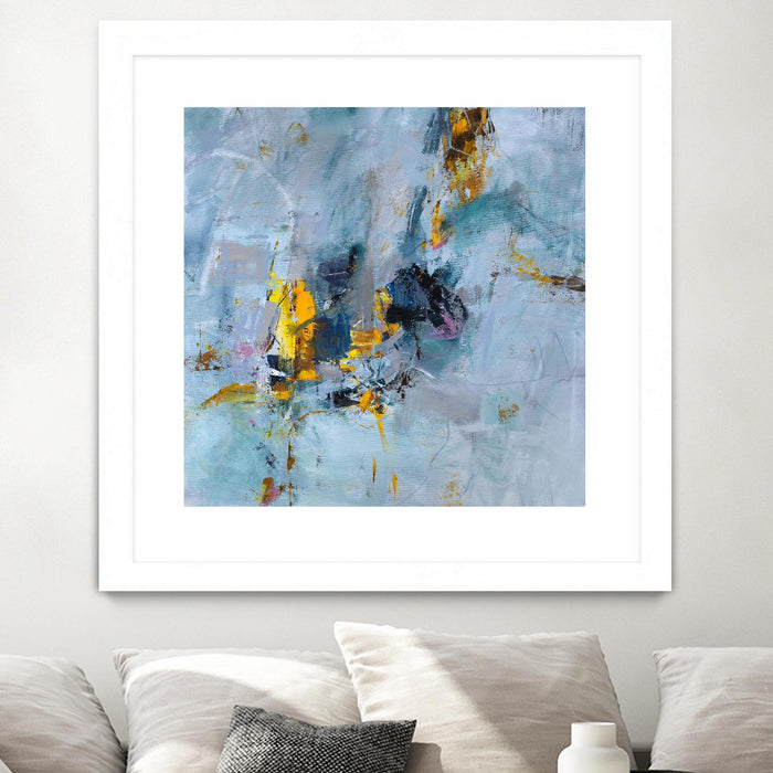\"Prize Of The Day\" Matted and Framed White 30x30 Wall Art