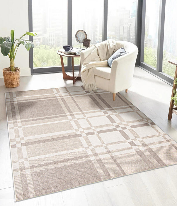 Roma Ivory Machine Washable Area Rug - 8'0\" x 10'0\"