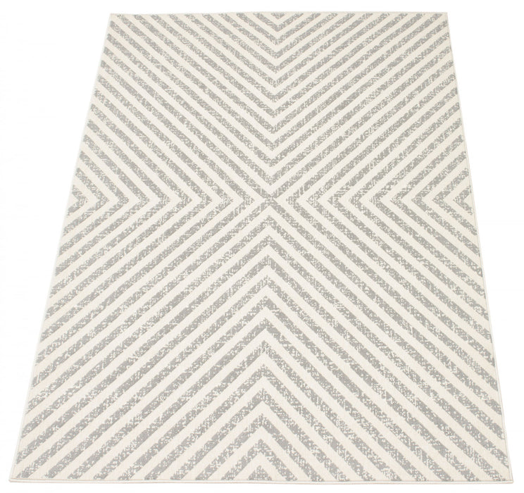Dodie Light Grey 5'3\" x 7'7\" Area Rug