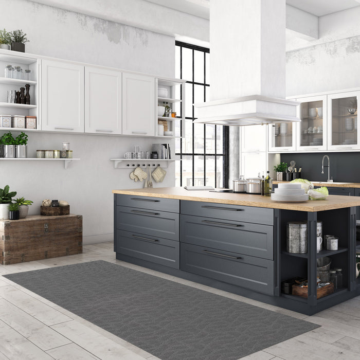 Bellezza Dark Grey 2'2\" x 3'0\" Area Rug