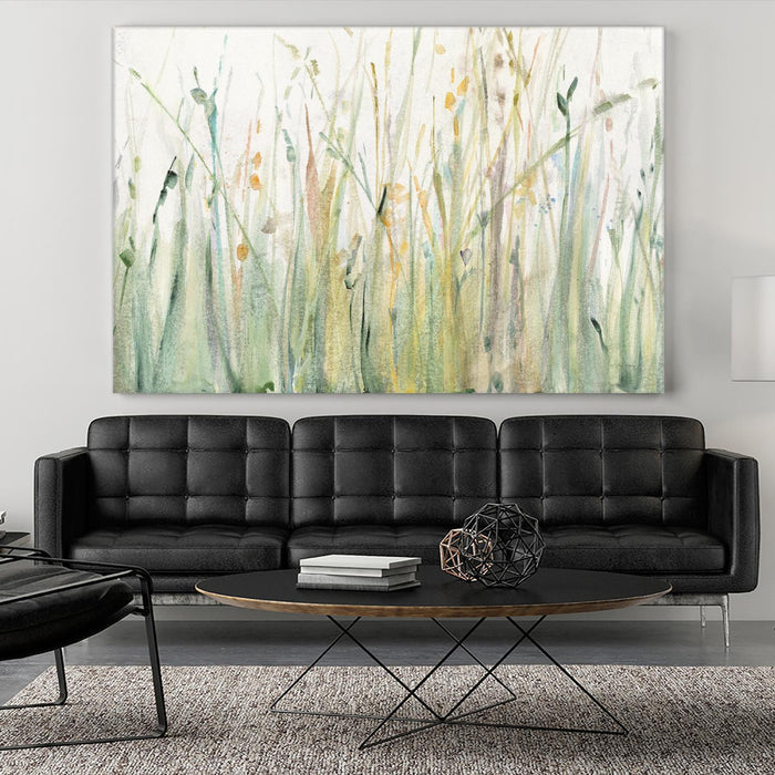 \"Spring Grasses I\" Giant Art 72x48 Wall Art