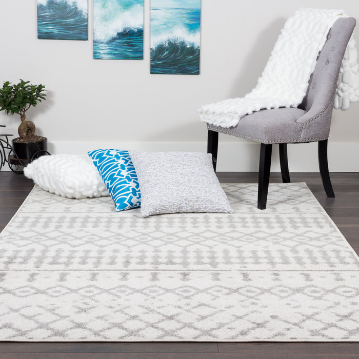 Lav Grey Mor 5x8 Area Rug