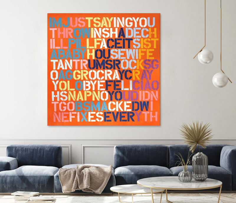 \"Cray Cray\" Giant Art 72x72 Wall Art