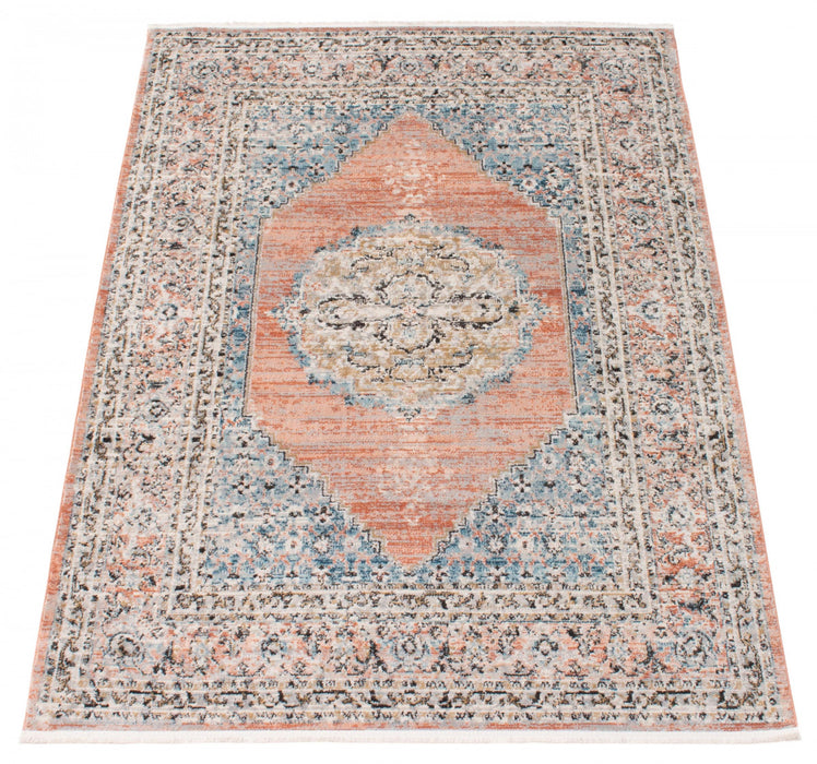 Zarita Copper Rug 3'11\" X 5'11\" Area Rug