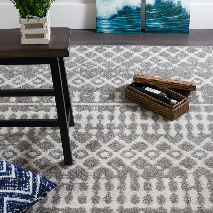 Lavan L Grey Mor 3x5 Area Rug