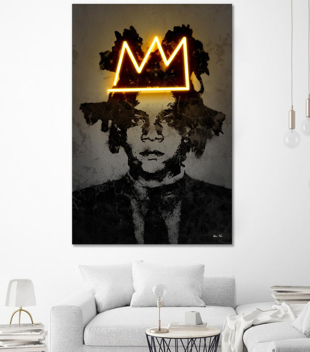 \"Basquiat\" Giant Art 84x54 Wall Art