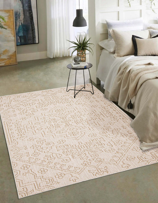 Halfrida Taupe Area Rug - 5'0\" x 7'0\"
