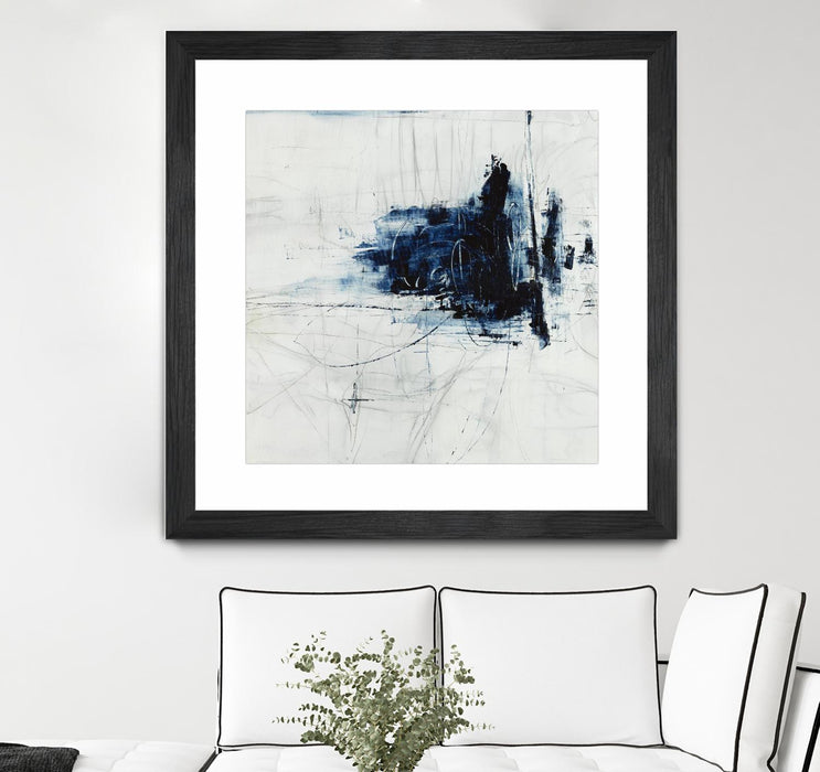 \"Superior\" Matted and Framed Black 36x36 Wall Art
