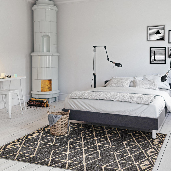 Davina Grey Area Rug - 6'7\" X 9'10\" 