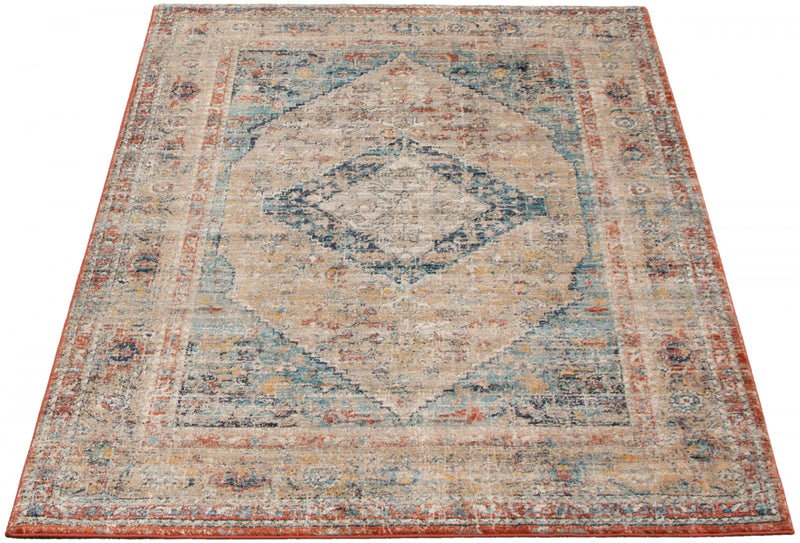 Bolivar Bijar Multi Colour Area Rug - 5'0\" x 8'0\"