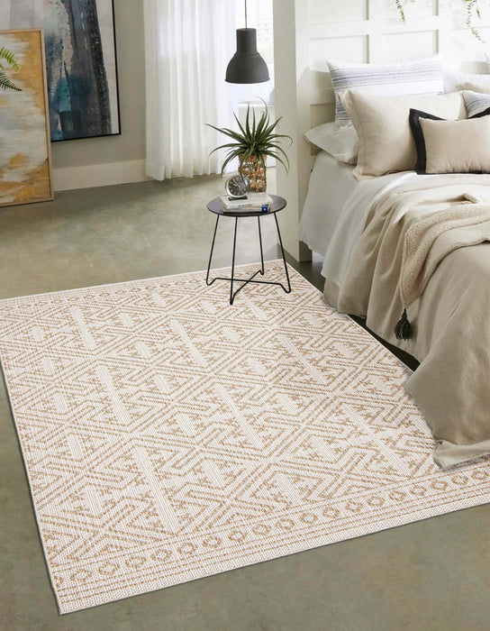 Penney Taupe Area Rug - 4'0\" x 6'0\"