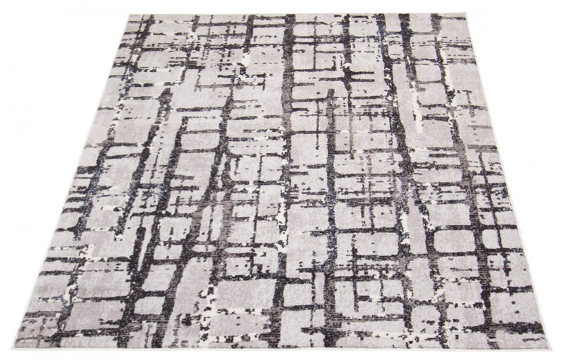 Jewel Grey Area Rug - 3'11\" X 5'7\" 