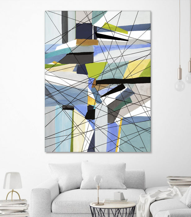 \"Sidewalkcafe\" Giant Art 72x54 Wall Art