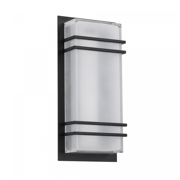 Sausalito 15 W LED Black Outdoor Wall Light II