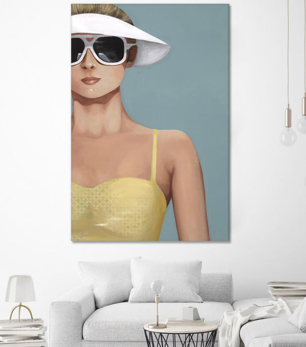 \"Glamour Rays\" Giant Art 72x48 Wall Art
