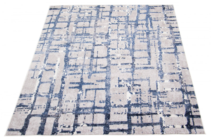 Jewel Navy Area Rug - 5'3\" X 7'3\" 