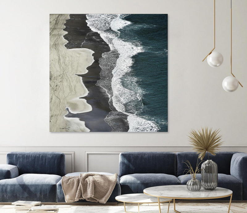 \"Molenaar - Running Waves\" Giant Art 54x54 Wall Art