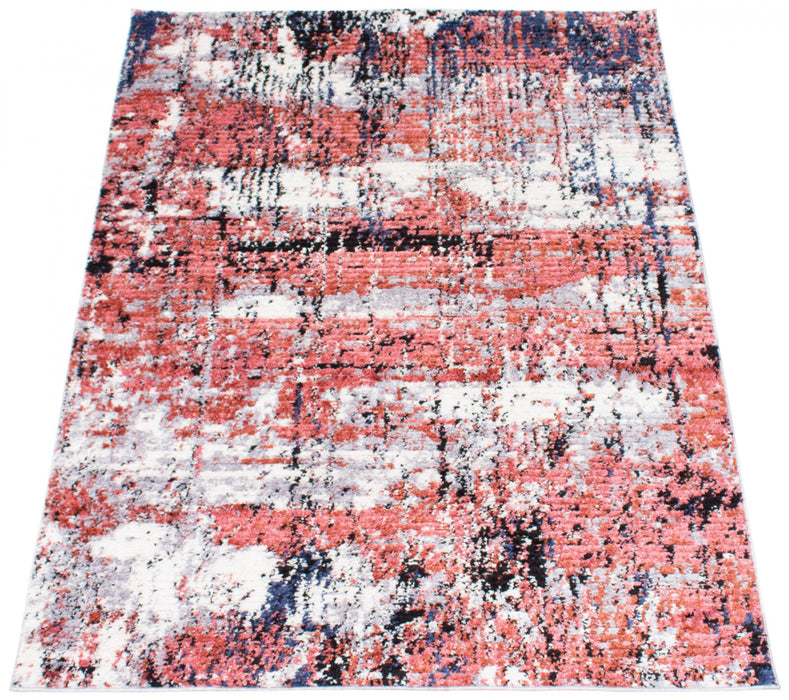Paloma Marble Pink Area Rug - 5'3\" x 7'3\"