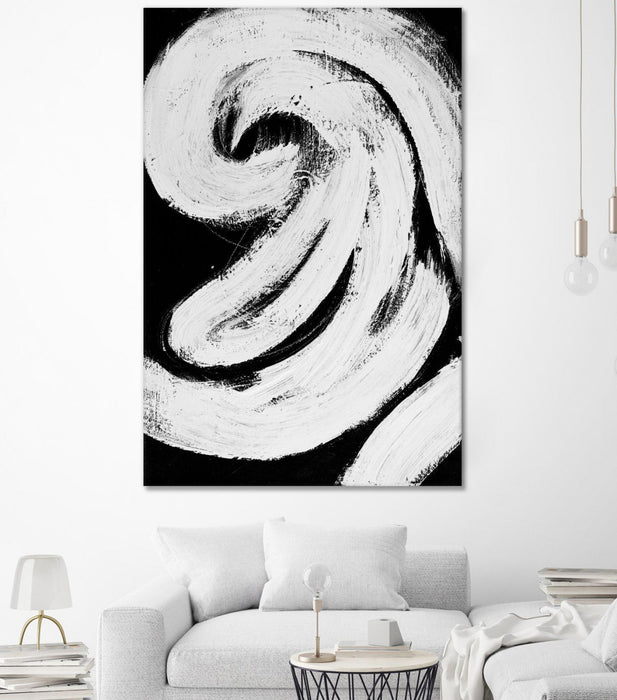 \"Loosely Intertwined Ii\" Giant Art 84x54 Wall Art
