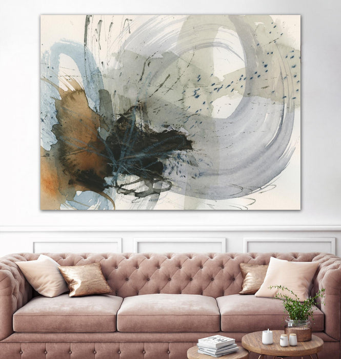 \"Orbital Burst Ii\" Giant Art 72x54 Wall Art