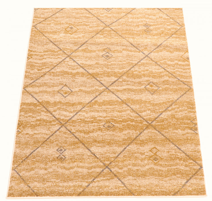 Grande Ivory/Gold 3'11\" X 5'7\" Area Rug