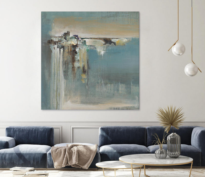 \"Fragmented Fields\" Giant Art 72x72 Wall Art