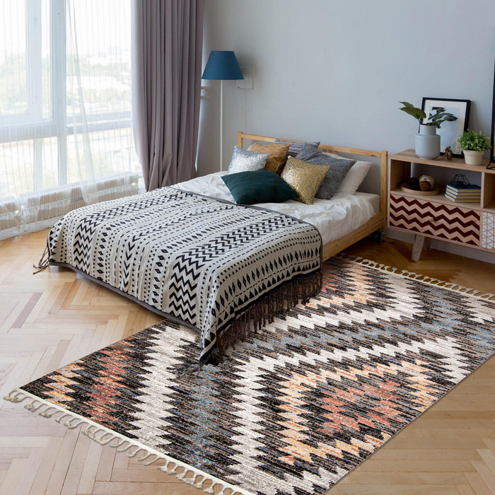 Vera Sun Multi-Colour Area Rug - 5'2\" x 7'5\"