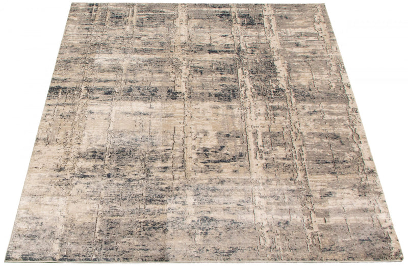 Octavian Abstract Ivory Area Rug - 6'7\" x 9'6\"