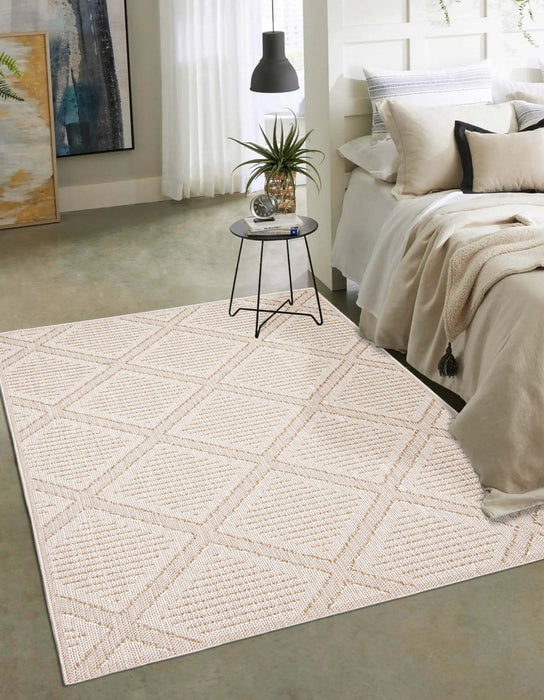 Xantha Taupe Area Rug - 4'0\" x 6'0\"