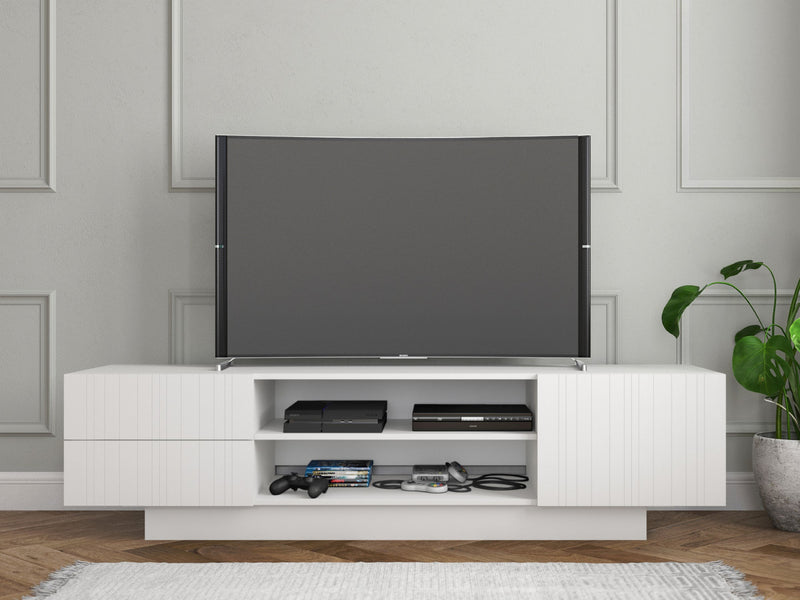 Nordika 72\" TV Stand - White
