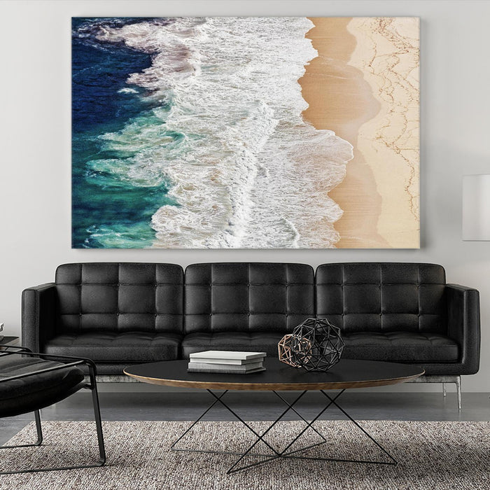 \"Feldtkeller - Where The Ocean Ends\" Giant Art 72x48 Wall Art