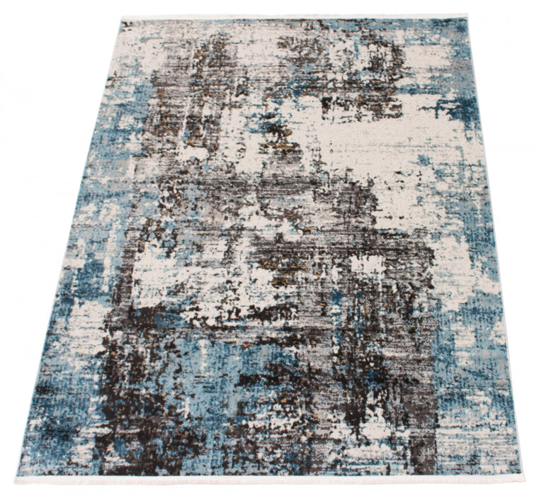 Emmylou Blue Rug 6'7\" X 9'6\" Area Rug