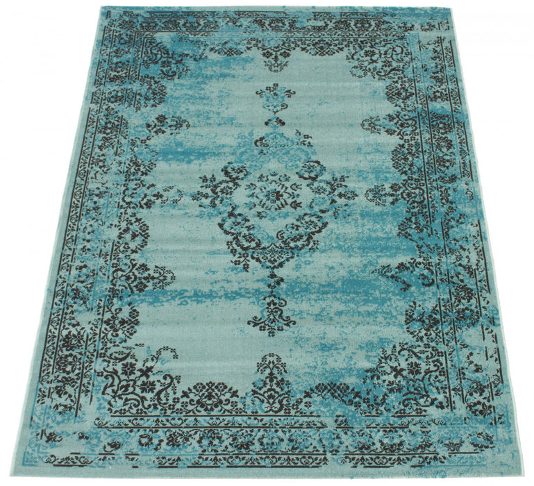 Libba Green 5'3\" x 7'7\" Area Rug