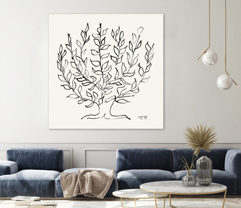 \"L'arbre Platane\" Giant Art 54x54 Wall Art