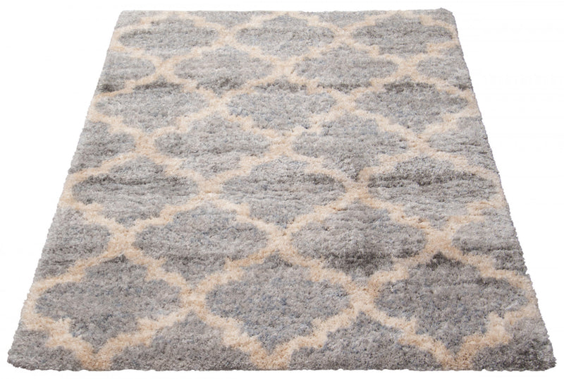 Dimity Grey Area Rug - 6'7\" x 9'6\"