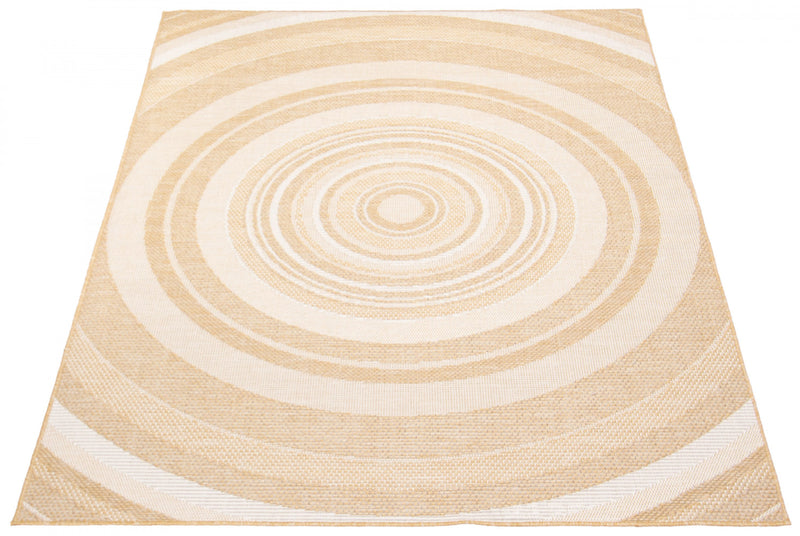 Neisha Modern Gold Rug 5'3\" X 7'3\" Area Rug