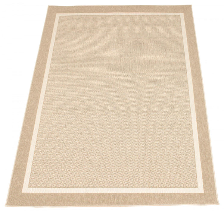 MarinaIvory 6'7\" x 9'6\" Area Rug