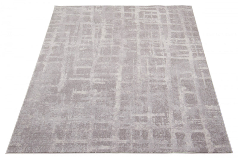 Jewel Light Grey Area Rug - 3'11\" X 5'7\" 