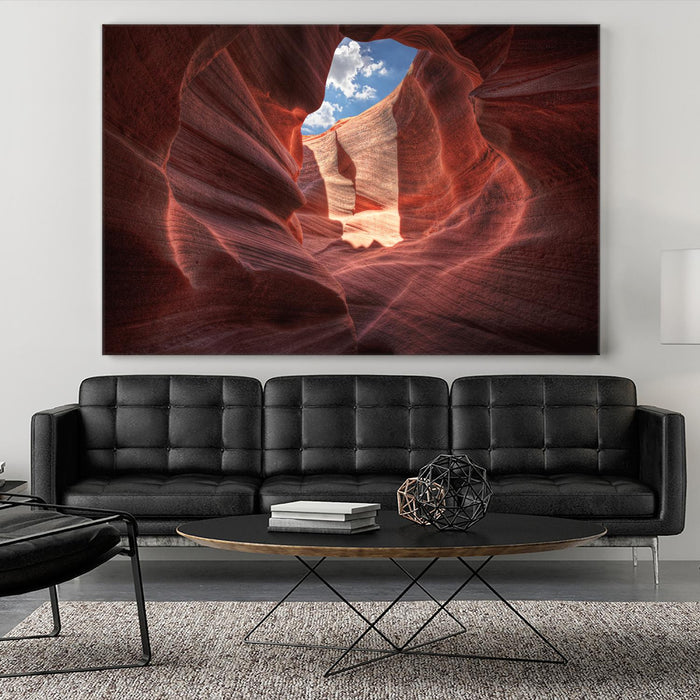 \"Antelope Canyon\" Giant Art 84x54 Wall Art
