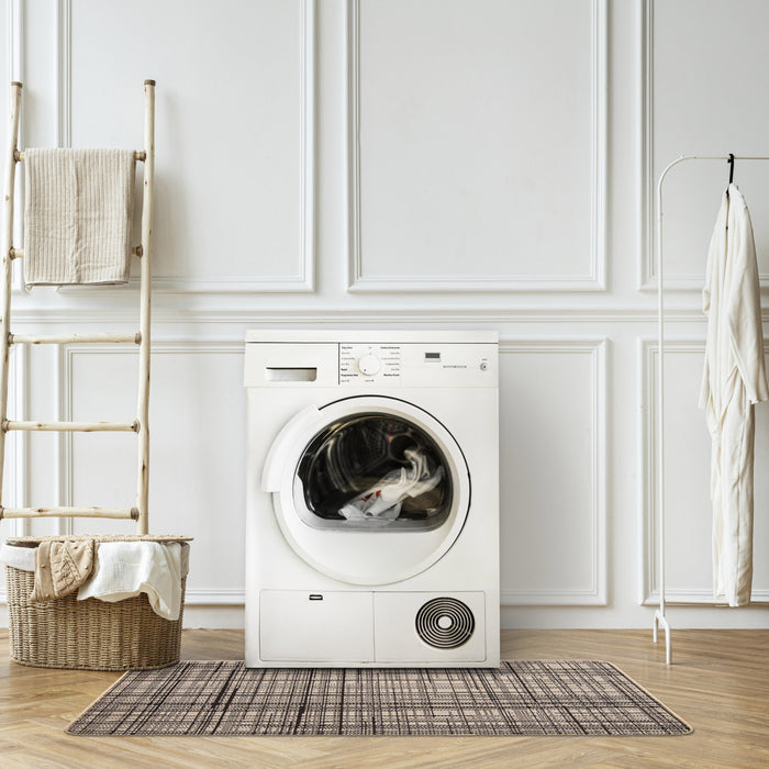 Panthea Cream Area Rug - 4'4\" X 6'5\" 