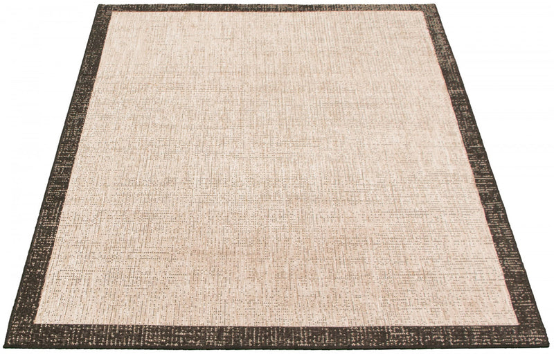Sadie Classic Silver-Black Area Rug - 5'3\" x 7'7\"
