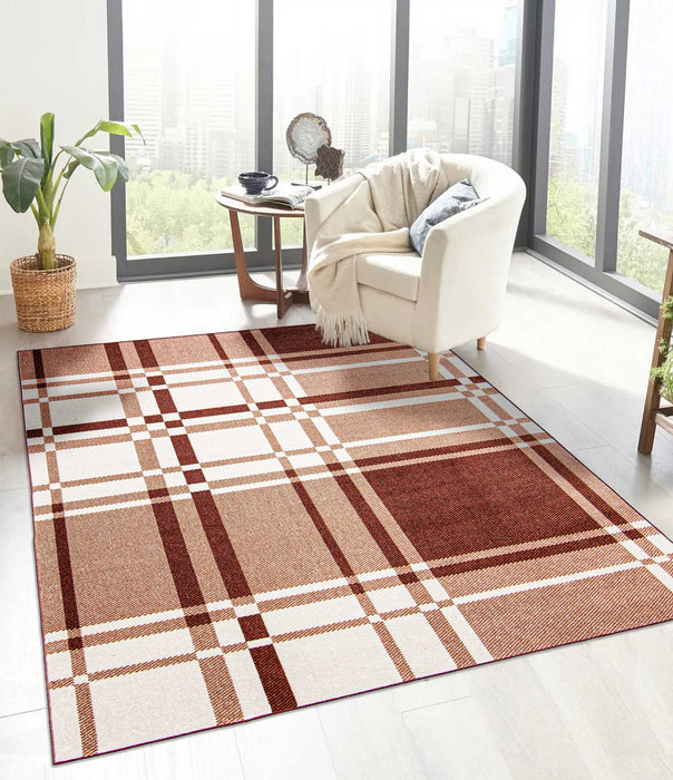 Roma Copper Machine Washable Area Rug - 8'0\" x 10'0\"