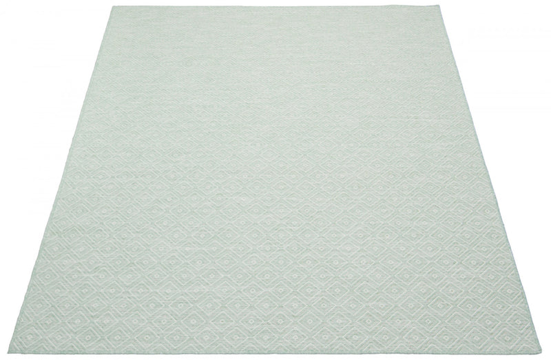 Neisha Diamond Mint Rug 6'7\" X 9'6\" Area Rug