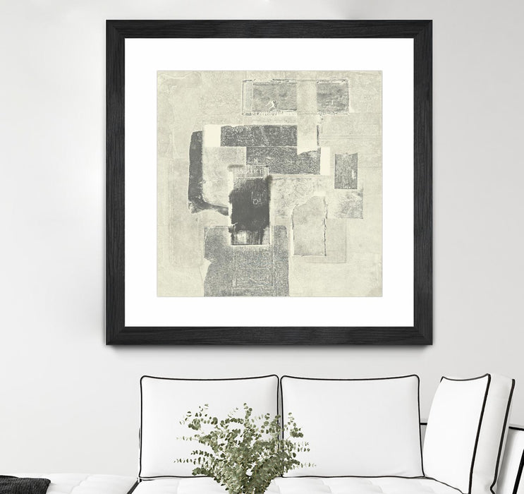 \"Camera Obscura\" Matted and Framed Black 30x30 Wall Art