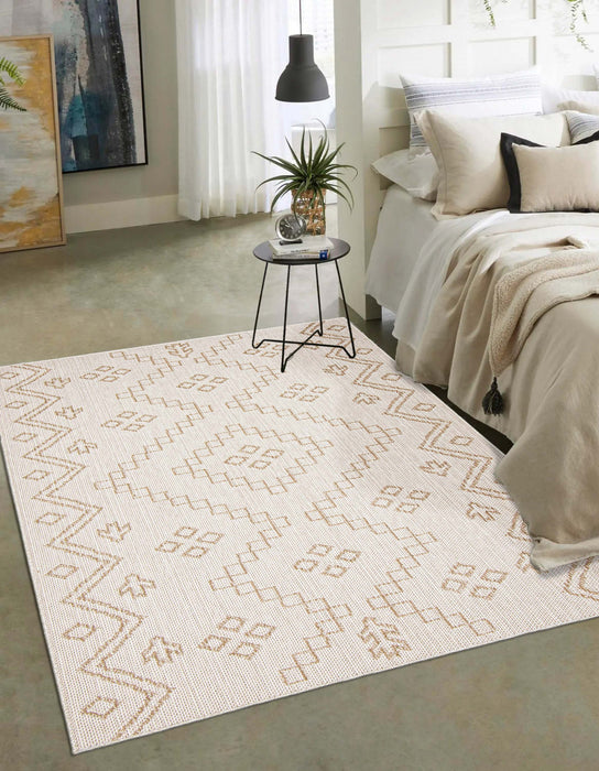 Panacea Taupe Area Rug - 6'3\" x 9'3\"