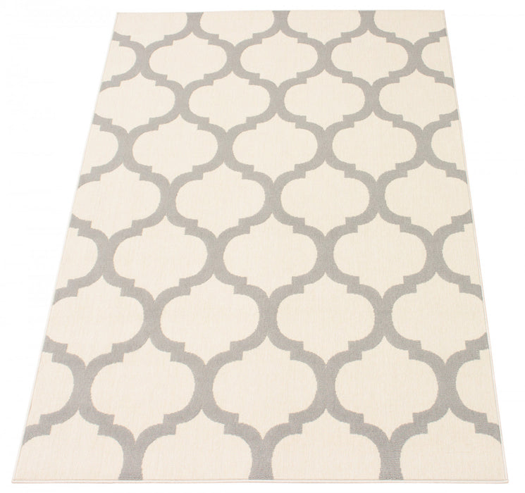 Sophie Light Grey Area Rug - 6'7\" x 9'6\"