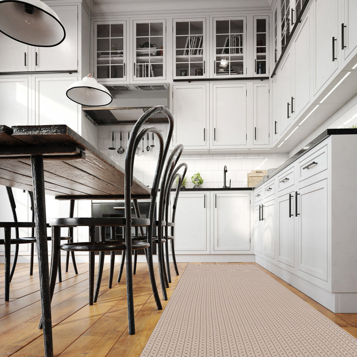 Bellezza Taupe Area Rug - 2'2\" x 8'0\"